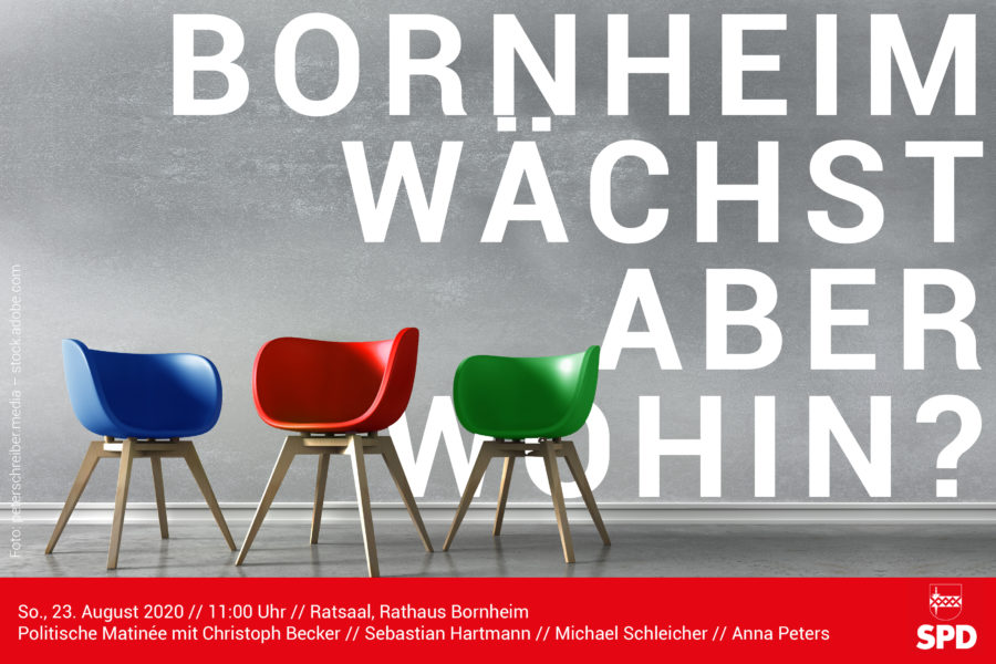 SPD Bornheim politische Matinée am 23. August 2020 mit Christoph Becker