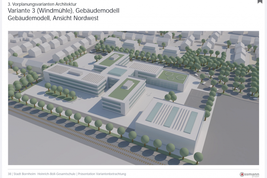 Neubau Heinrich Böll Gesamtschule